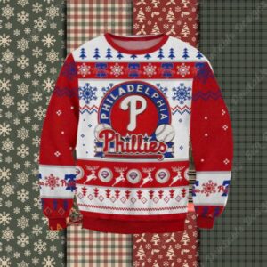 Philadelphia Baseball Ugly Christmas