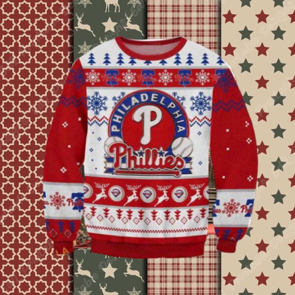 Philadelphia Baseball Ugly Christmas