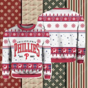 Philadelphia Phillies Baseball Ugly Christmas
