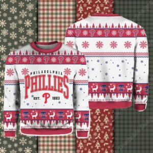 Philadelphia Phillies Baseball Ugly Christmas