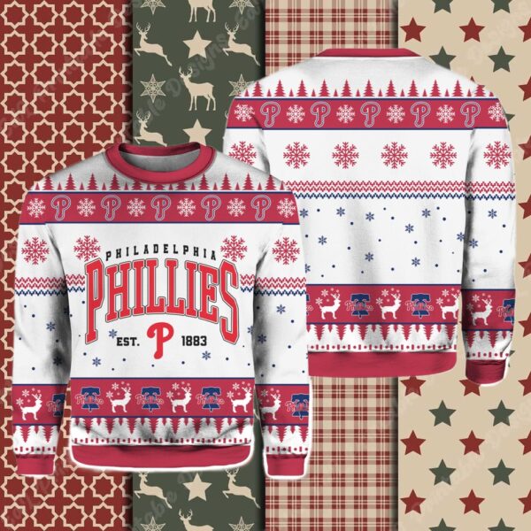 Philadelphia Phillies Baseball Ugly Christmas