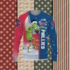 Team Phillies Christmas Ugly Sweater Baseball