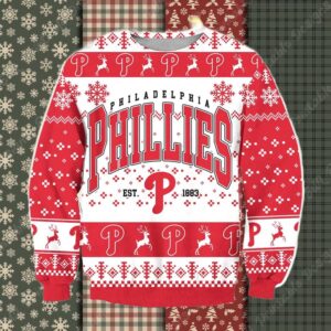 Philadelphia Phillies Ugly Christmas Sweater