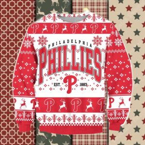 Philadelphia Phillies Ugly Christmas Sweater