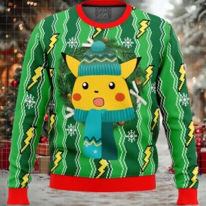 Pikachu Pokemon Ugly Christmas Sweater