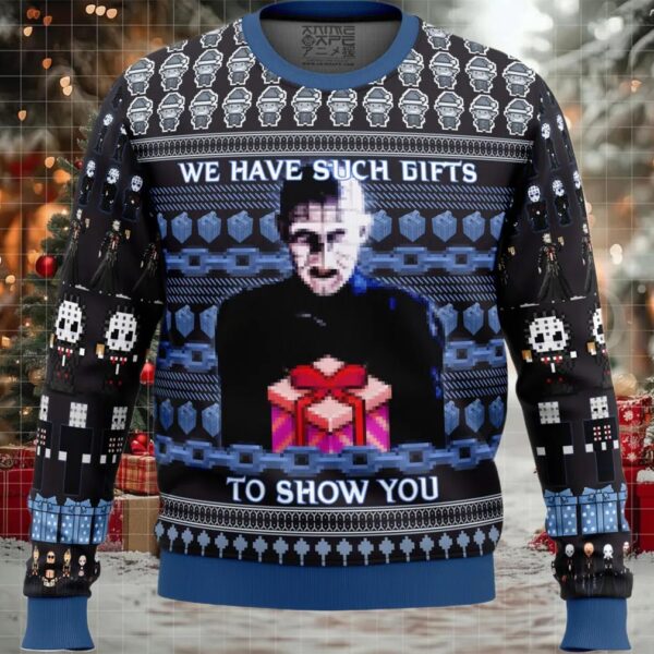 Pinhead Hellraiser Ugly Christmas Sweater
