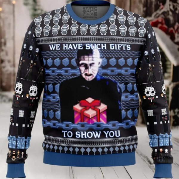 Pinhead Hellraiser Ugly Christmas Sweater