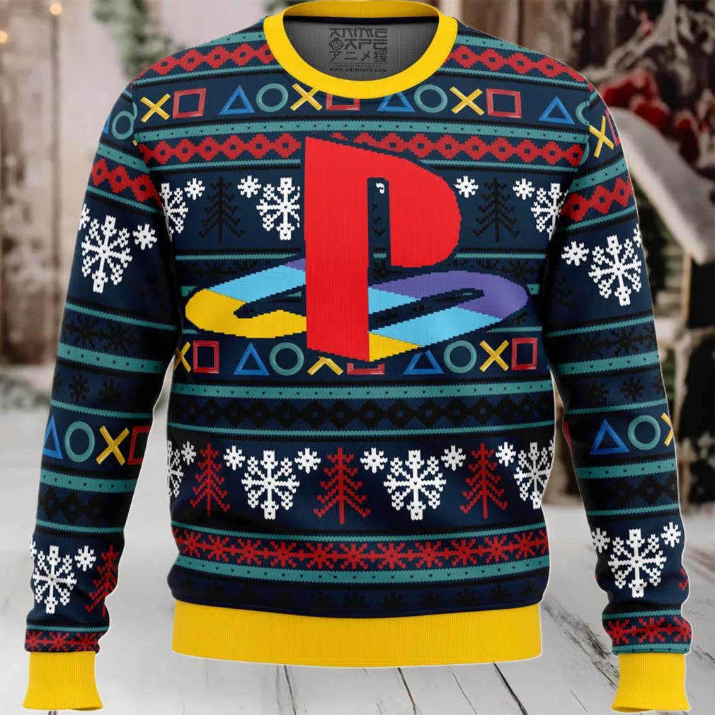 Playstation Ugly Christmas Sweater Playstation Ugly Christmas Sweater