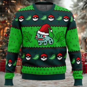 Pokemon Bulbasaur Ugly Christmas Sweater