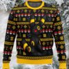 Rick and Morty Pickle Rick Ugly Christmas Sweater Rick and Morty Pickle Rick Ugly Christmas Sweater