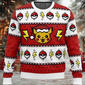 Pokemon Pikachu Ugly Christmas Sweater