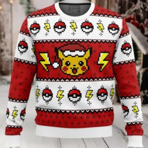 Pokemon Pikachu Ugly Christmas Sweater