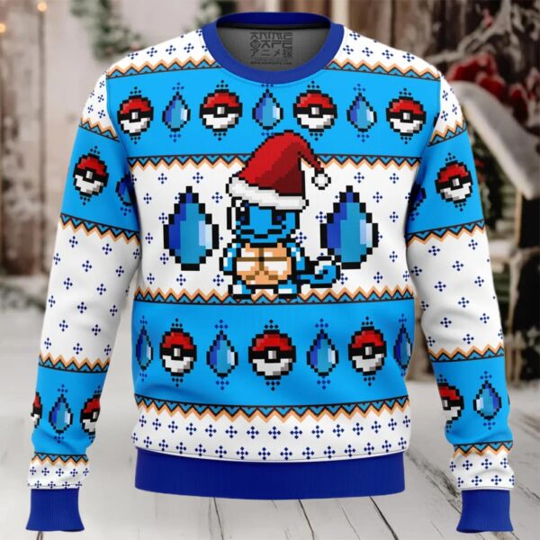 Pokemon Squirtle Ugly Christmas Sweater