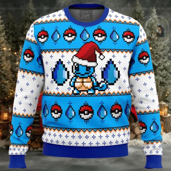 Pokemon Squirtle Ugly Christmas Sweater
