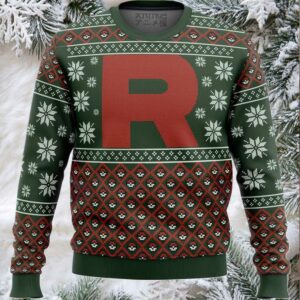 Pokemon Team Rocket Ugly Christmas Sweater