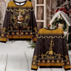 Praise the Sun Ugly Sweater 2025 Christmas