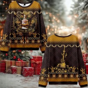 Praise the Sun Ugly Sweater 2025 Christmas