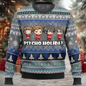 Psycho Holiday Psycho Pass Ugly Christmas Sweater