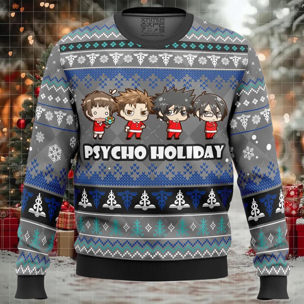 Psycho Holiday Psycho Pass Ugly Christmas Sweater