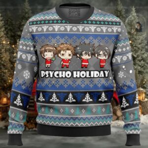 Psycho Holiday Psycho Pass Ugly Christmas Sweater