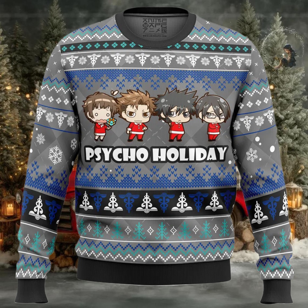 Psycho Holiday Psycho Pass Ugly Christmas Sweater