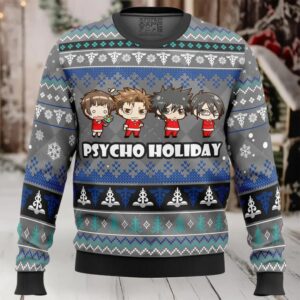 Psycho Holiday Psycho Pass Ugly Christmas Sweater