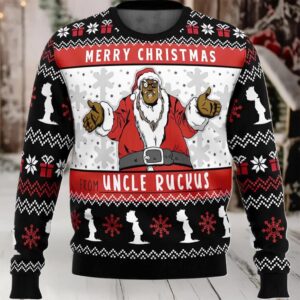 2025 Merry Christmas From Uncle Ruckus Ugly Christmas Sweater