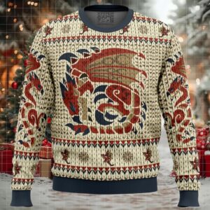 Rathalos Monster Hunter Ugly Christmas Sweater