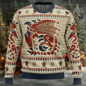 Rathalos Monster Hunter Ugly Christmas Sweater