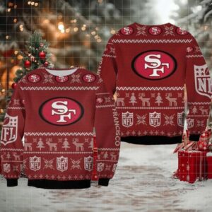 San Francisco 49Ers Ugly Sweater Christmas 3D Sweater Moderntees