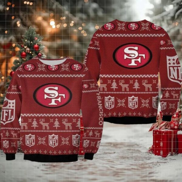 San Francisco 49Ers Ugly Sweater Christmas 3D Sweater Moderntees