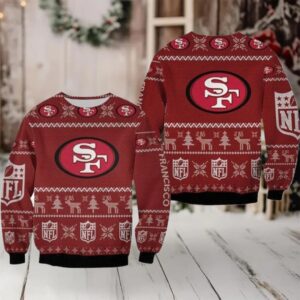 San Francisco 49Ers Ugly Sweater Christmas 3D Sweater Moderntees