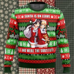 Santa Is On Leave Fate Ugly Christmas Sweater