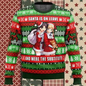 Santa Is On Leave Fate Ugly Christmas Sweater