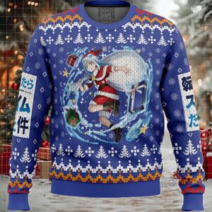 Santa Rimuru That time I got reincarnated as a slime Christmas Sweater