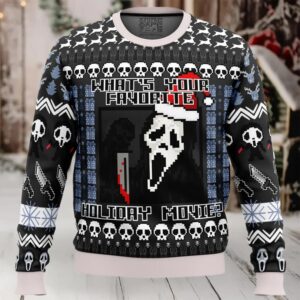 Scream Holiday Ugly Christmas Sweater