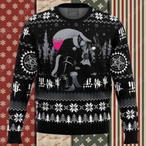 Sebastian Black Black Butler Ugly Christmas Sweater