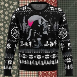 Sebastian Black Black Butler Ugly Christmas Sweater
