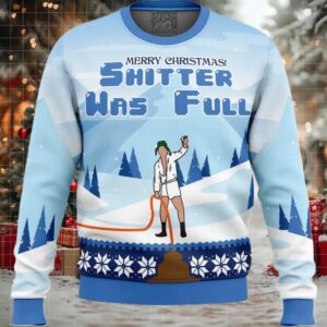 Shitter was Full National Lampoon’s Christmas Vacation Ugly Christmas Sweater