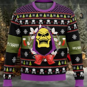 Skeletor Ugly Christmas Sweater