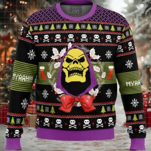 Skeletor Ugly Christmas Sweater