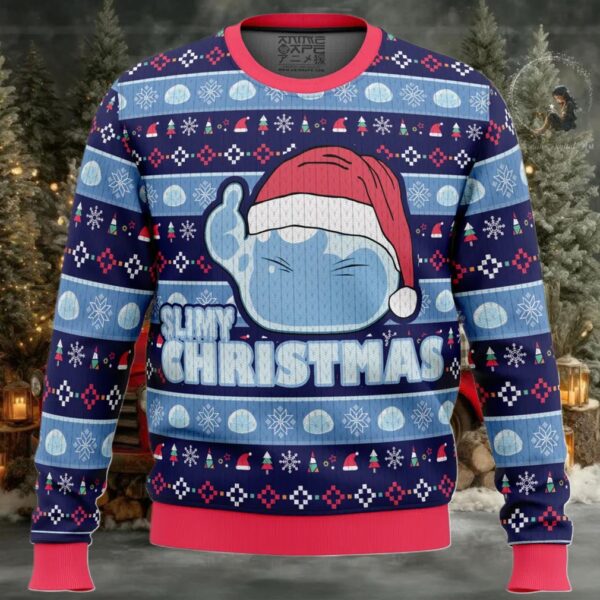 Slimy Christmas That time I got reincarnated as a slime Christmas Sweater