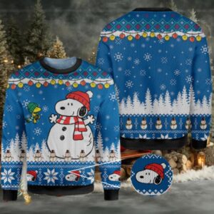 Snoopy And Woodstock Ugly Sweater Christmas Ugly Sweater Moderntees