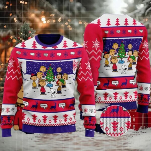 Snoopy Christmas Charlie Brown Ugly Sweater Gifts, Snoopy Gift Fan Ugly Sweater Moderntees