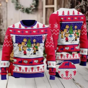 Snoopy Christmas Charlie Brown Ugly Sweater Gifts, Snoopy Gift Fan Ugly Sweater Moderntees