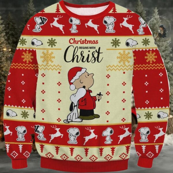 Snoopy Christmas Ugly Sweater Snp2009Dhn5Tt Moderntees