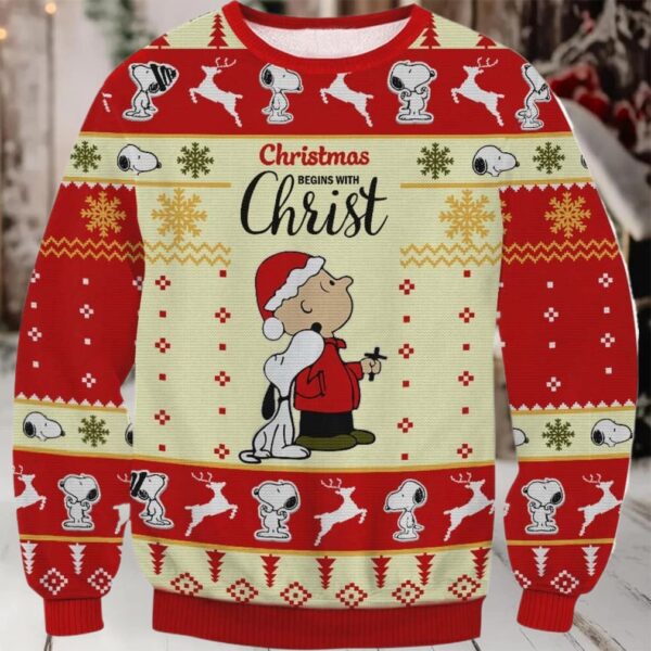 Snoopy Christmas Ugly Sweater Snp2009Dhn5Tt Moderntees