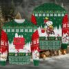 Grinch And Snoopy Ugly Sweater Gifts, Snoopy Gift Fan Ugly Sweater Moderntees
