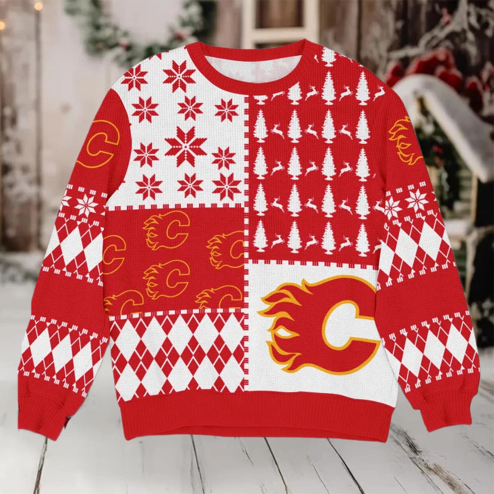 Special Release Calgary Flames NHL Ugly Sweater