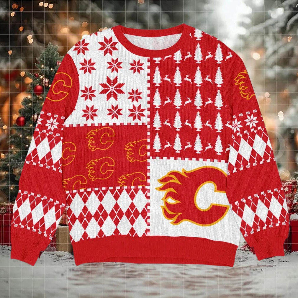Special Release Calgary Flames NHL Ugly Sweater